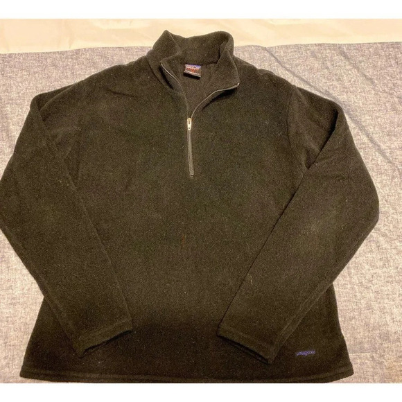 patagonia capilene womens medium Sweatshirt Sweater - Pullover - 1/4 ZIP - Picture 1 of 8